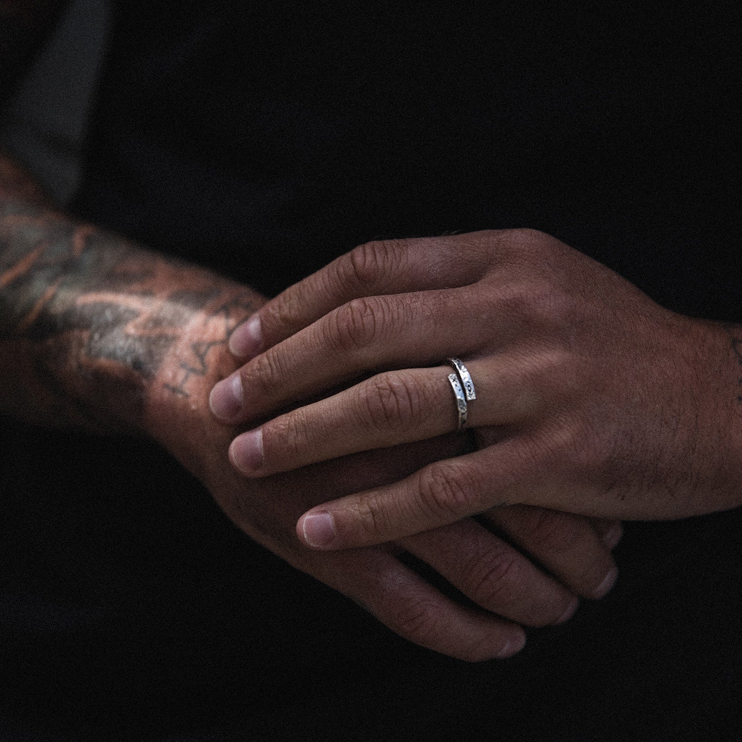 Silber - HAZE & GLORY | Twisted Eye Ring