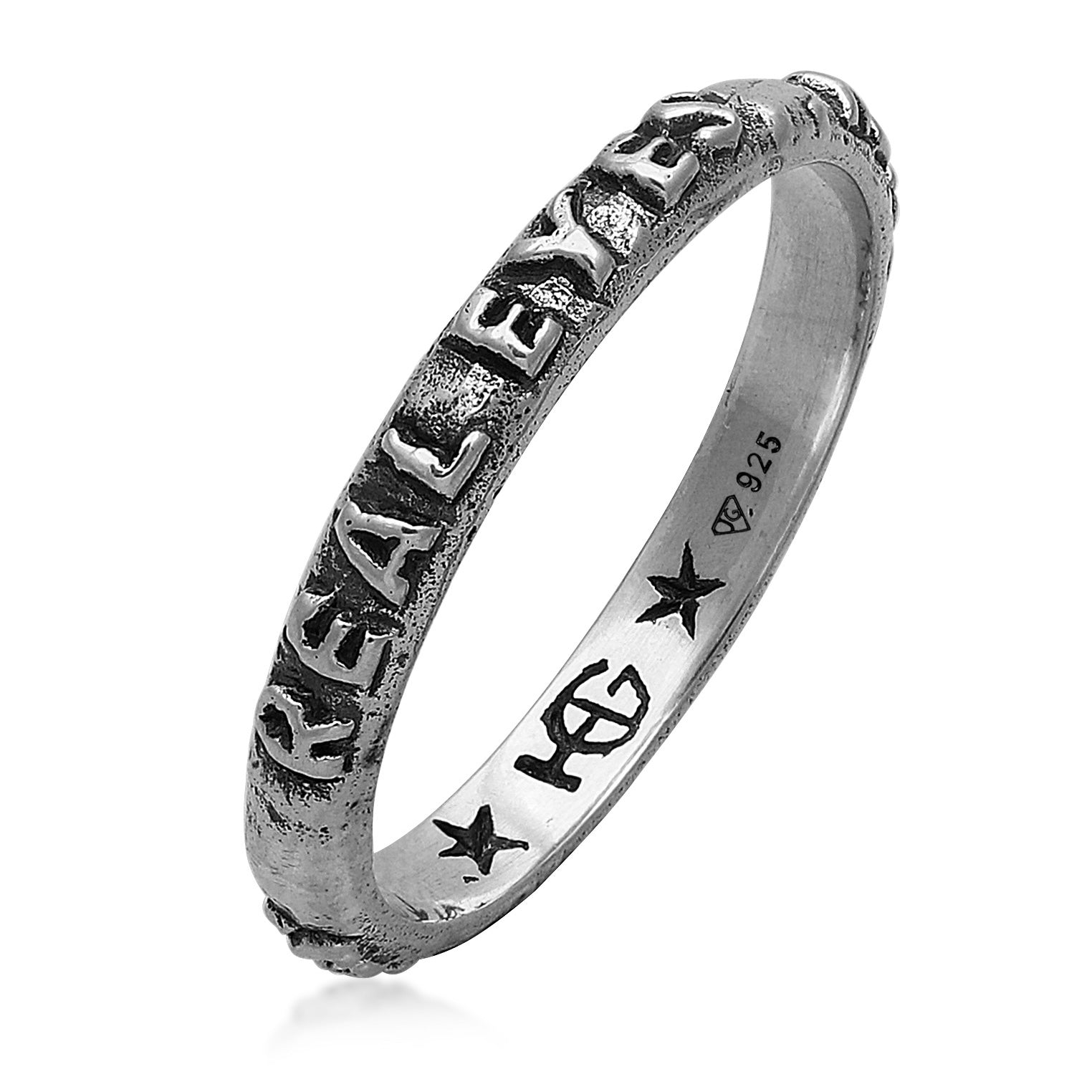 Silber - HAZE & GLORY | Real Eyes Ring