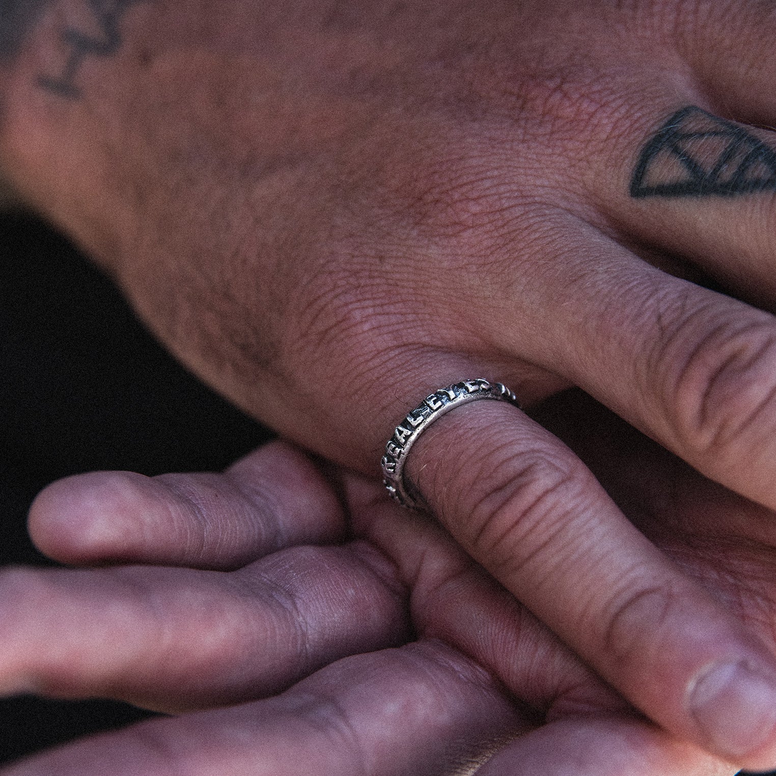 Silber - HAZE & GLORY | Real Eyes Ring