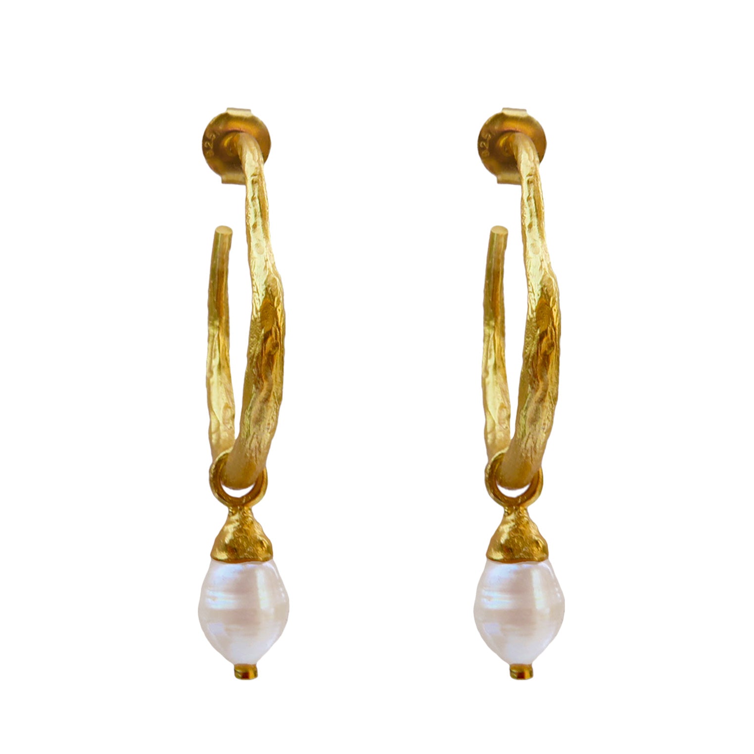 Gold - HAZE & GLORY | Mutiara Perlen Ohrringe, gold