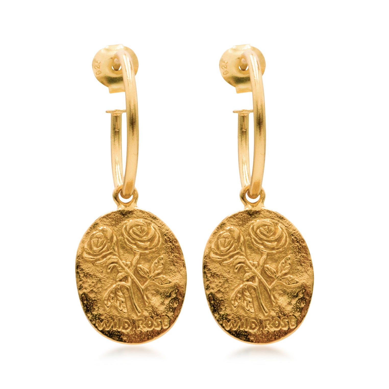 Gold - HAZE & GLORY | Wild Rose Ohrringe, gold