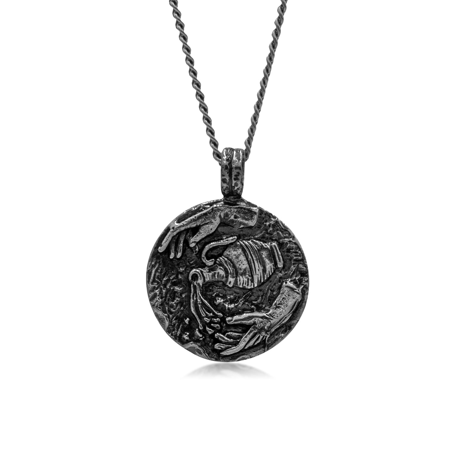 Zodiac Sign Necklace Aquarius - Main Image