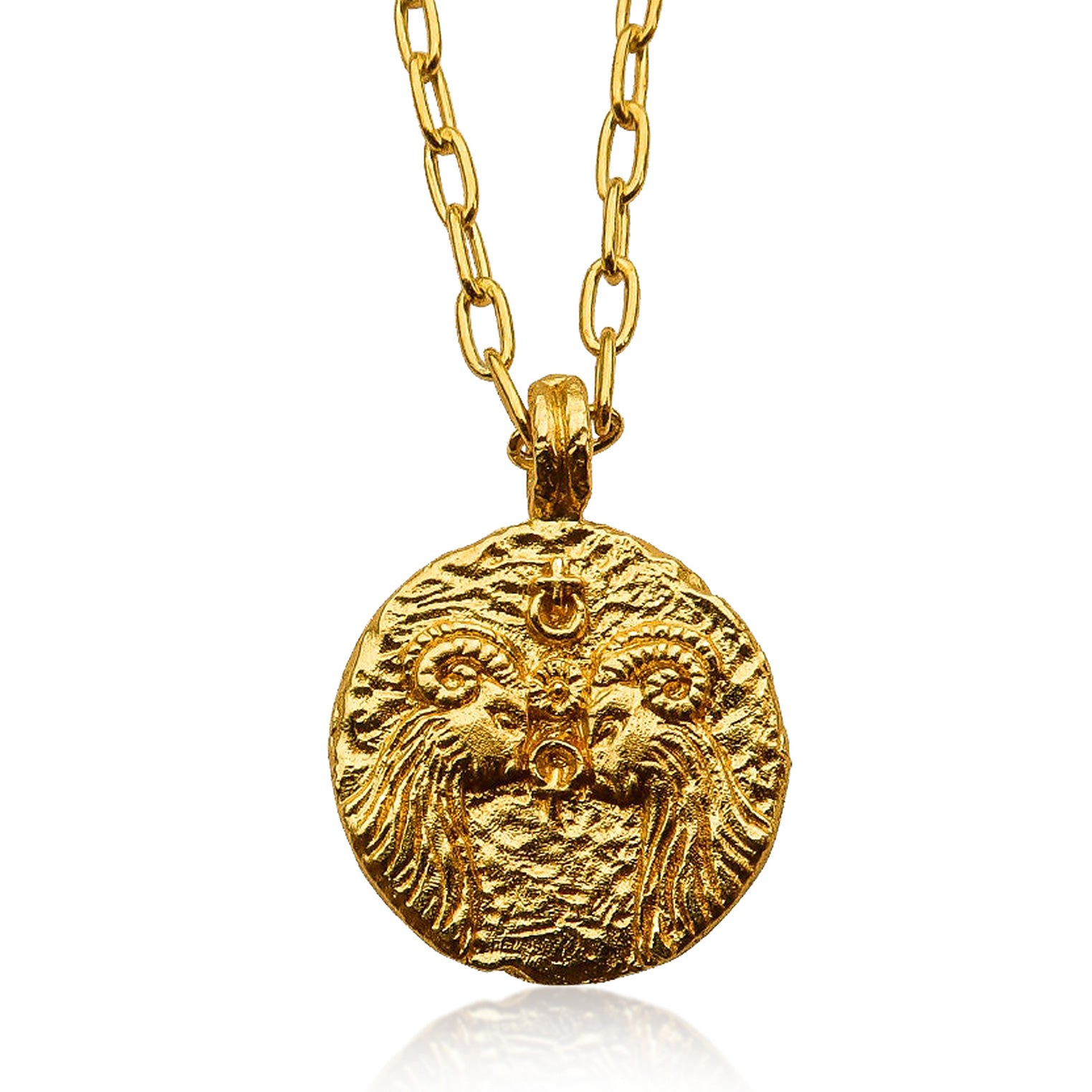 Gold - HAZE & GLORY | Gold Tierkreiszeichen Halskette - Widder