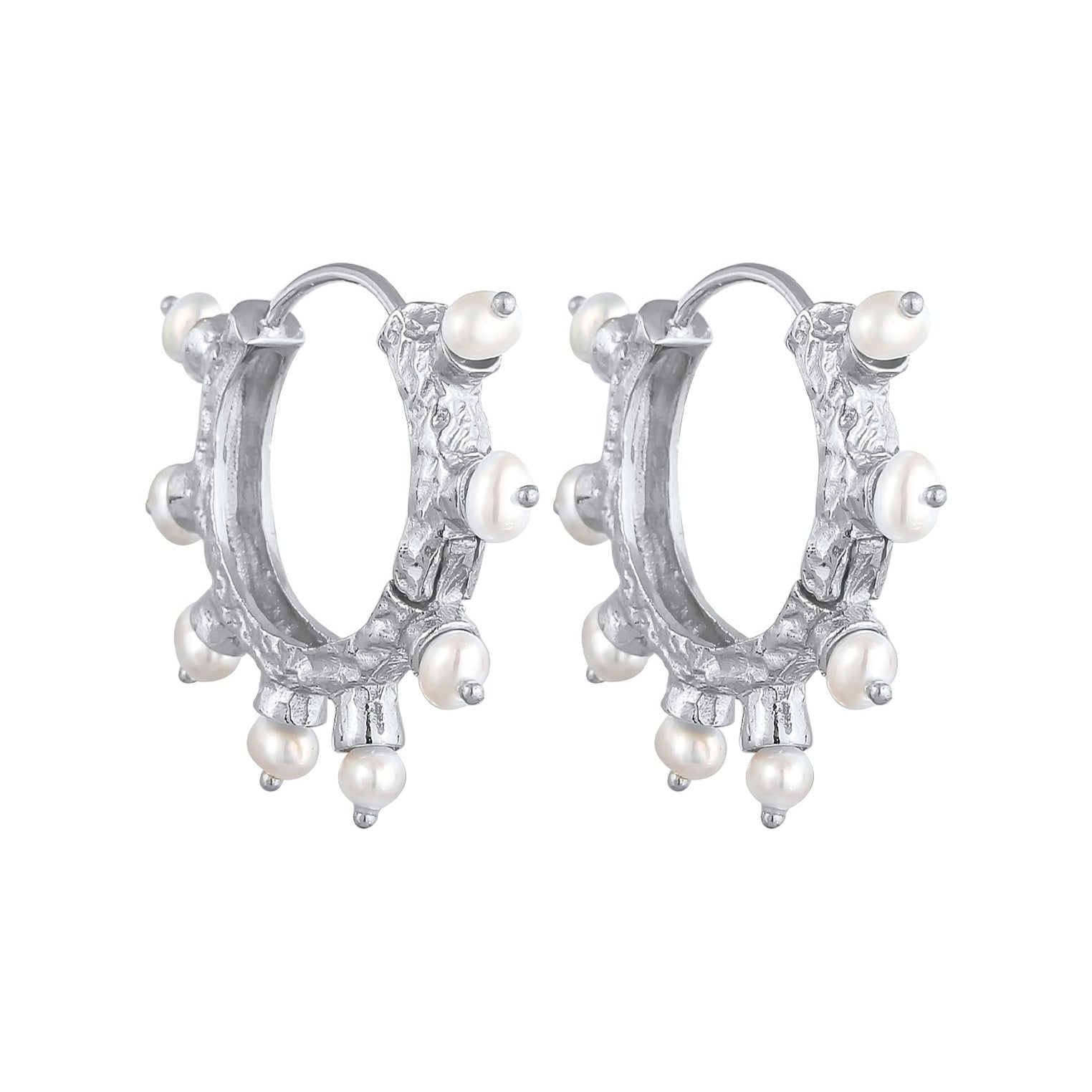 Silber - HAZE & GLORY | Sun of Pearls Perlen Ohrringe