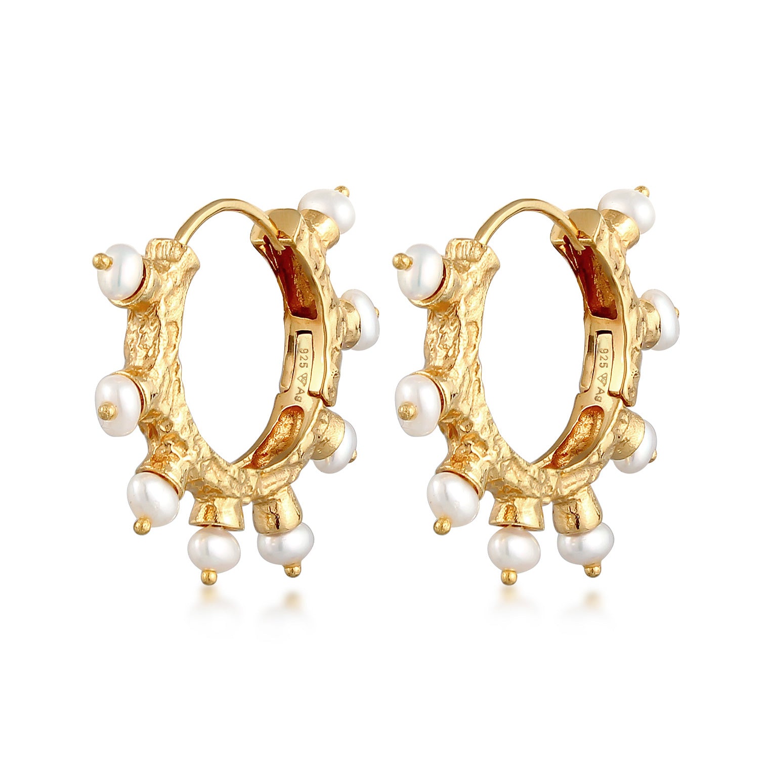 Gold - HAZE & GLORY | Sun of Pearls Perlen Ohrringe