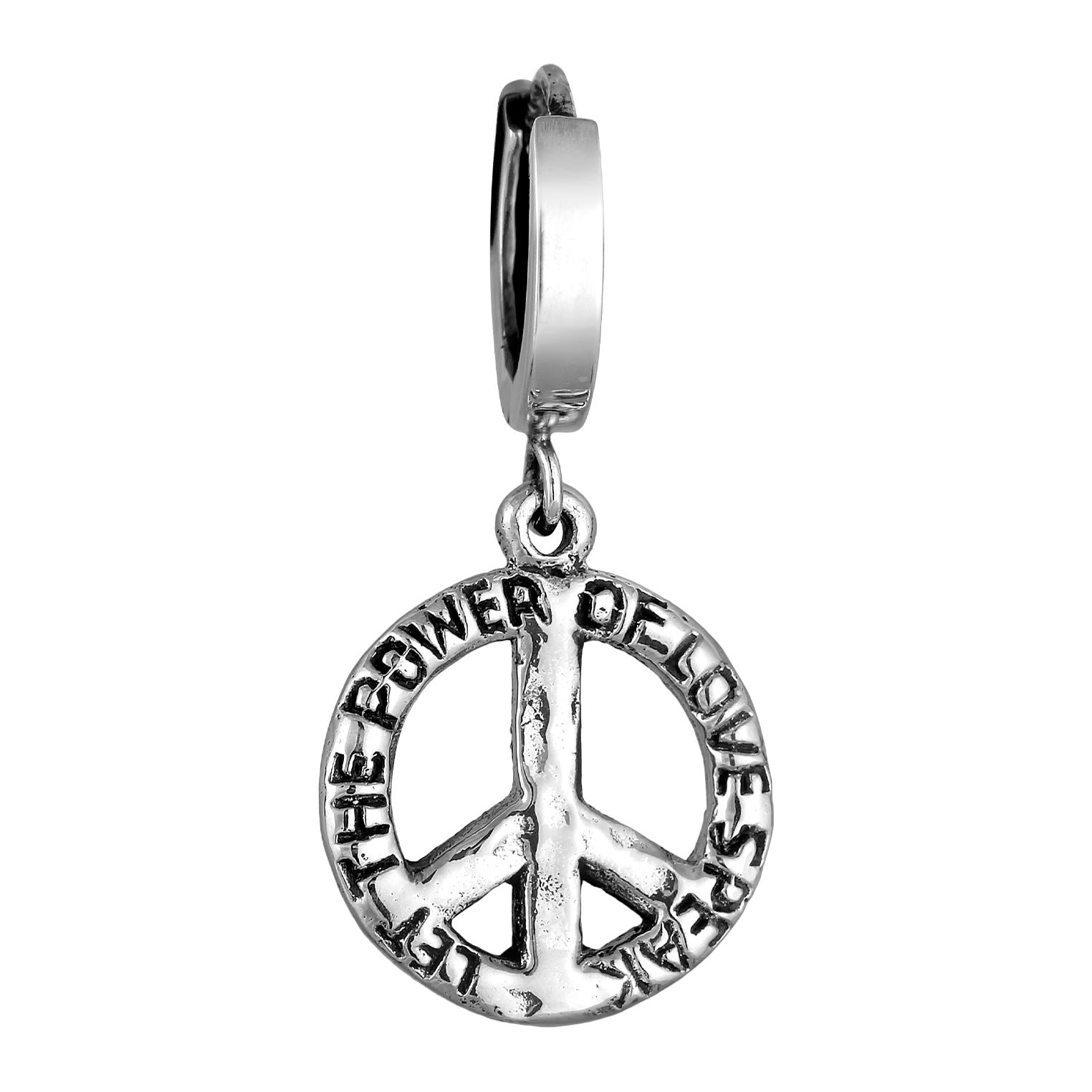 Schwarz - HAZE & GLORY | Creole Hoop Peace