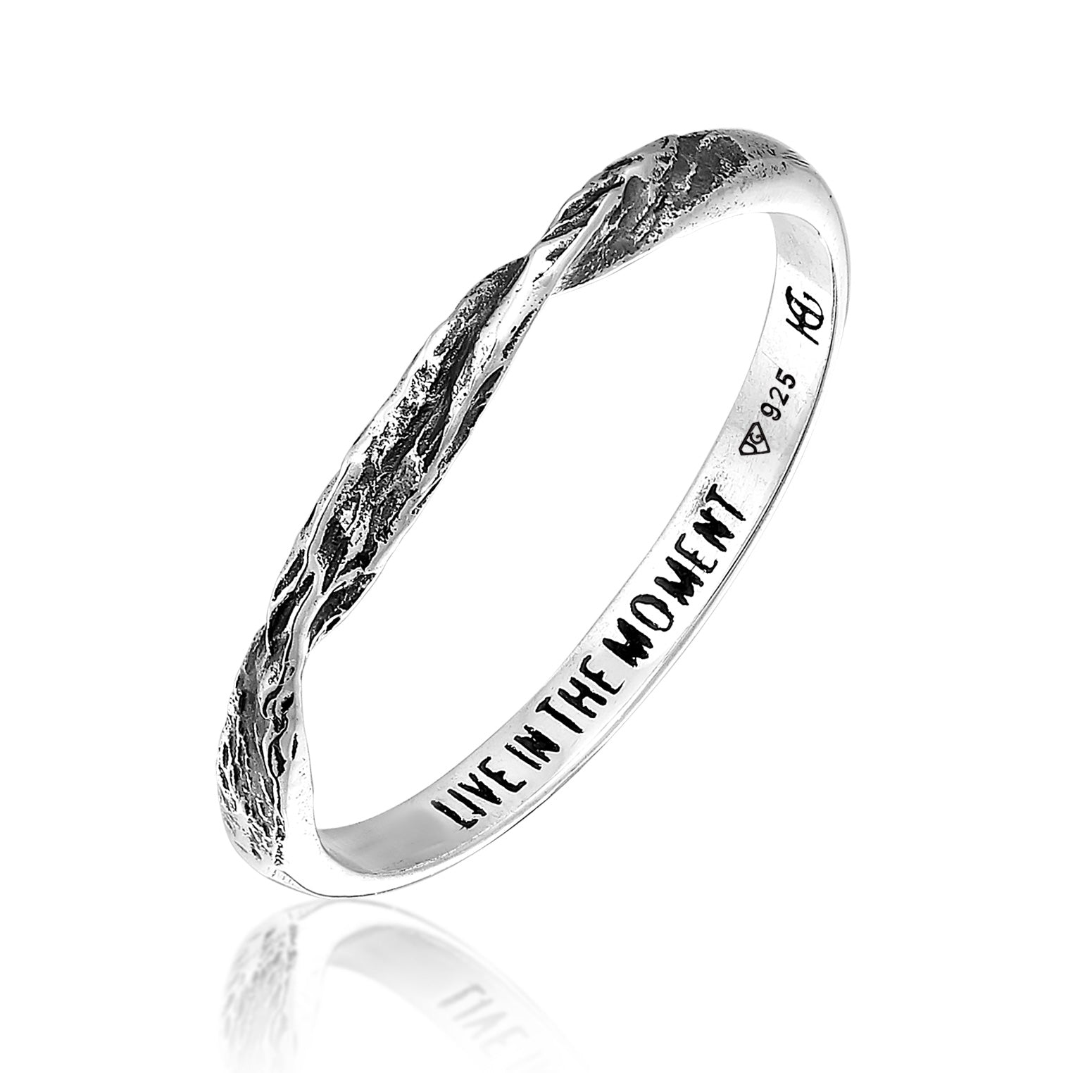 Schwarz - HAZE & GLORY | Moment Silver Ring