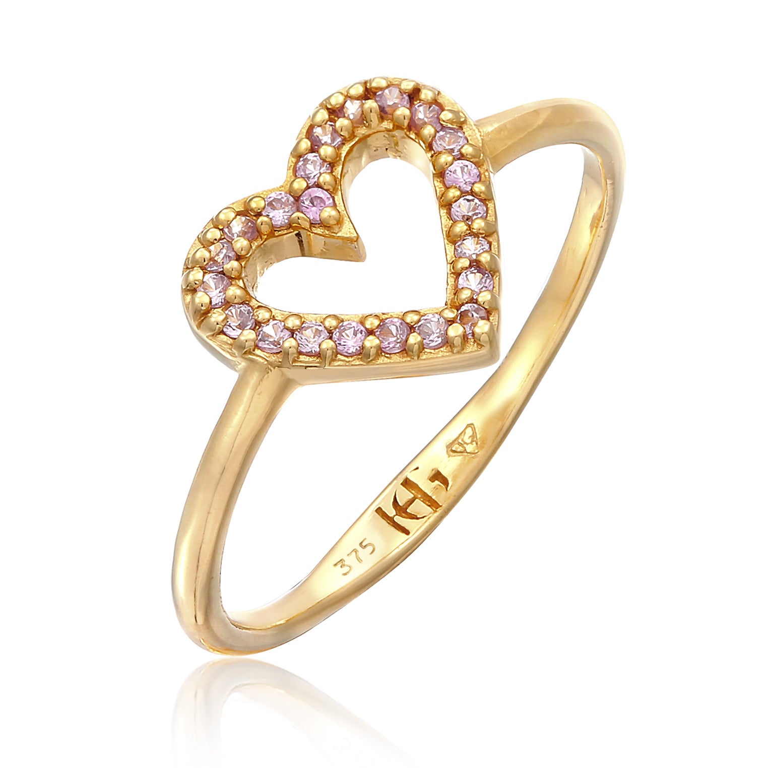 Gold - HAZE & GLORY | I heart you Echtgold Ring