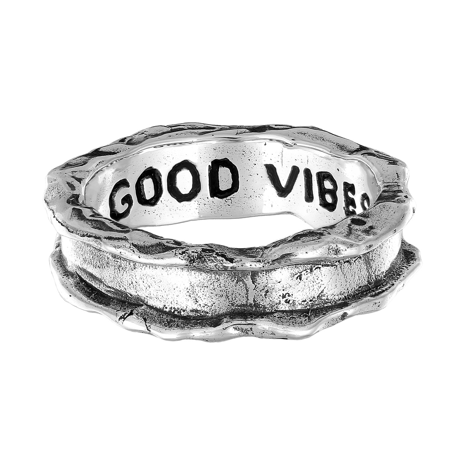 Silber - HAZE & GLORY | Good Vibes Only Ring