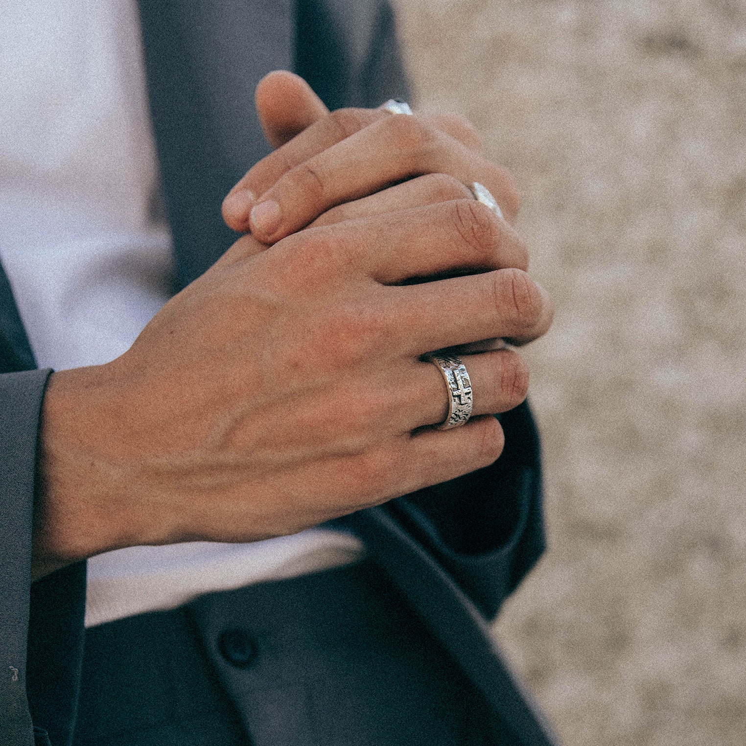 Silber - HAZE & GLORY | Kreuz Ring