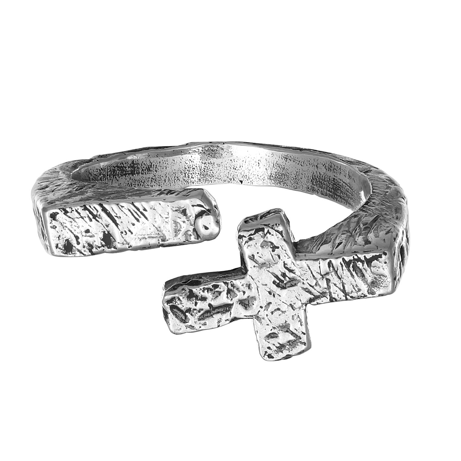 Silber - HAZE & GLORY | Cross Bar Ring