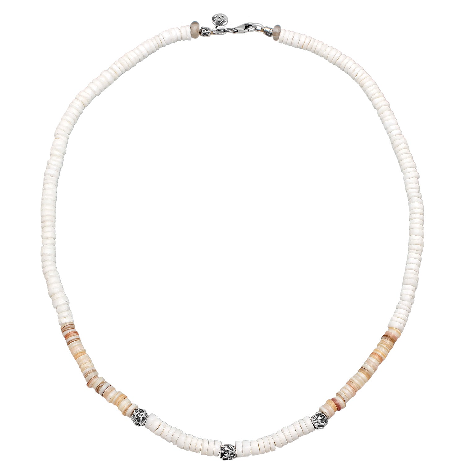 Weiß - HAZE & GLORY | Puka Muschel 90’s Halskette