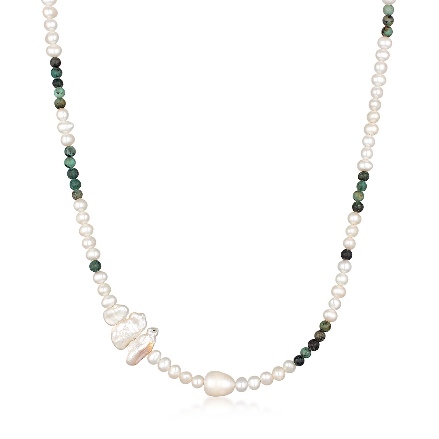 Crazy pearl necklace