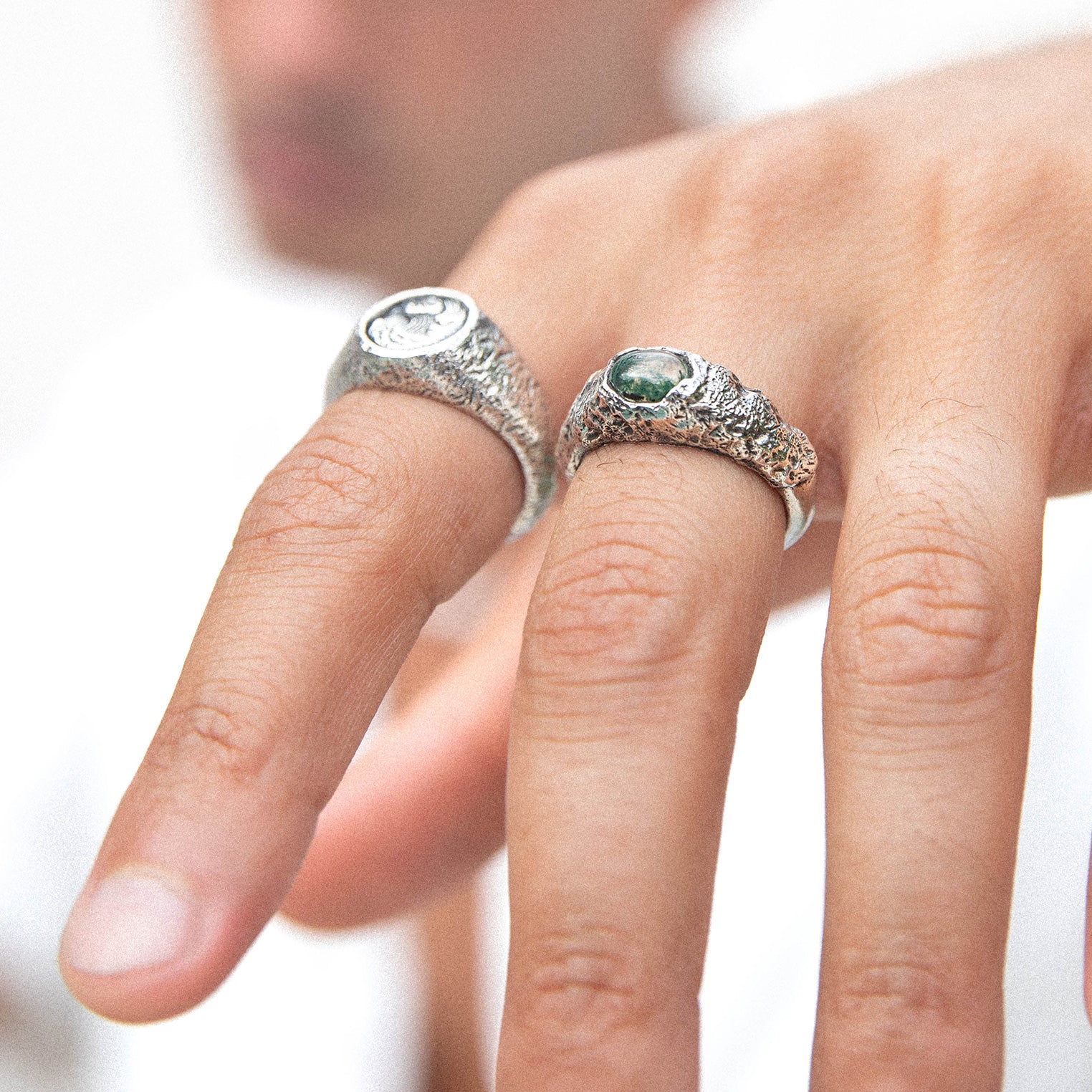 Silber - HAZE & GLORY | Moos Ring