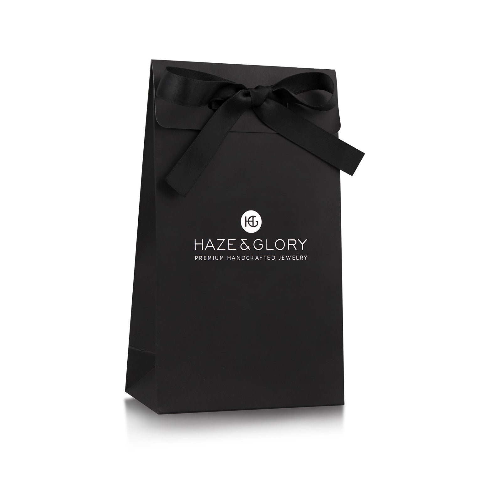Schwarz - HAZE & GLORY | Umweltfreundliche Geschenkverpackung mit Schleife