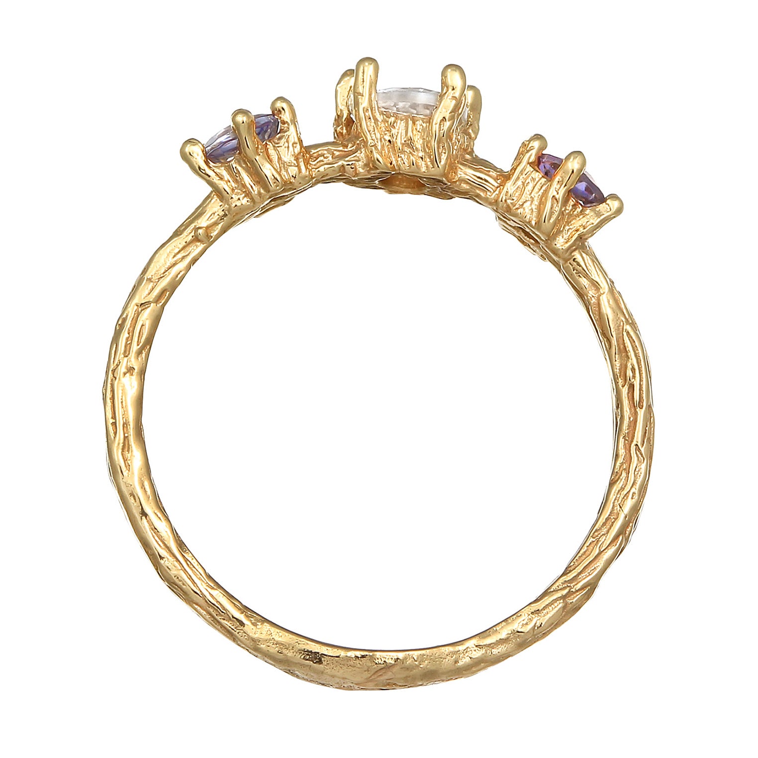 Gold - HAZE & GLORY | Topas Lolite Echtgold Ring