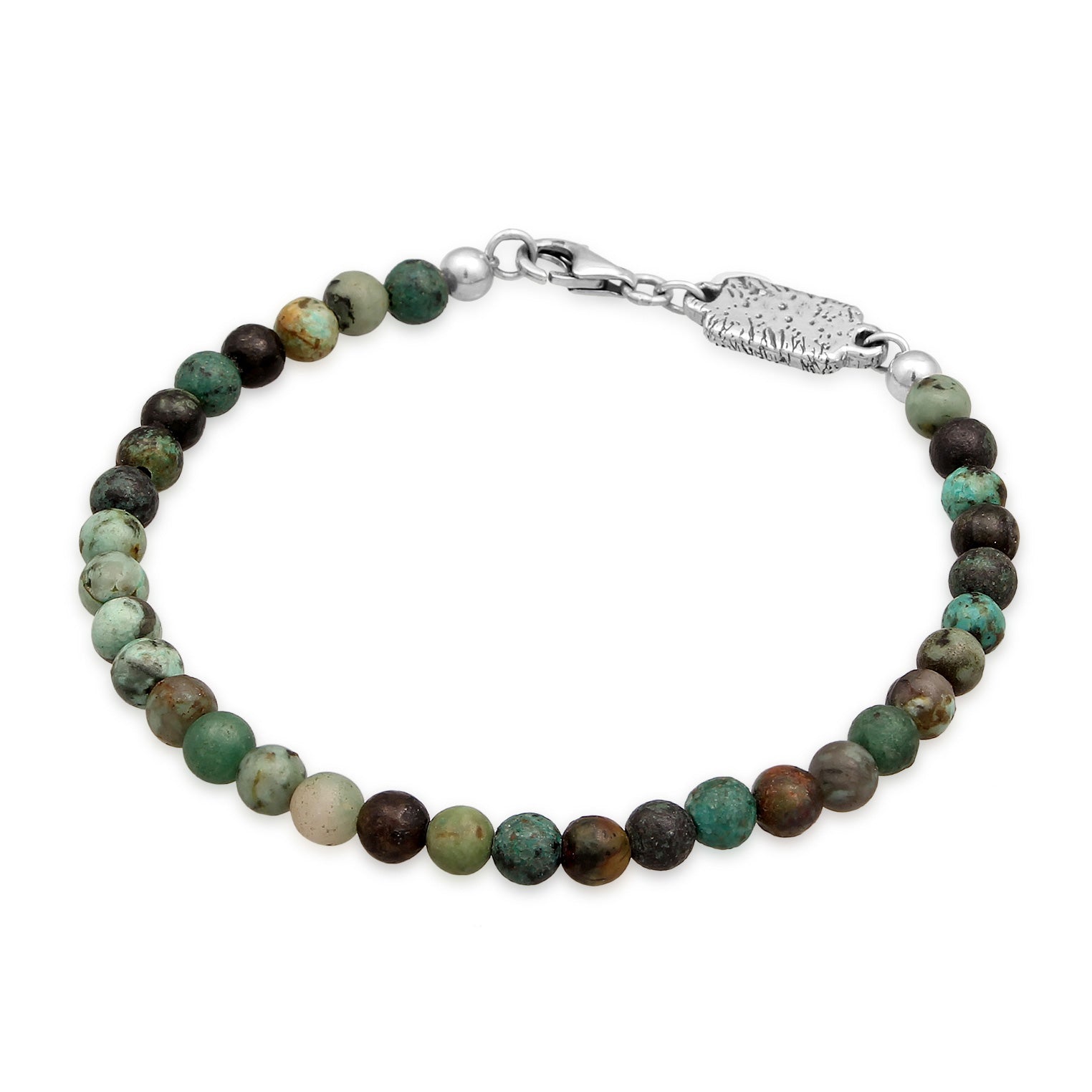 Grün - HAZE & GLORY | Türkis Ozean Silber Armband