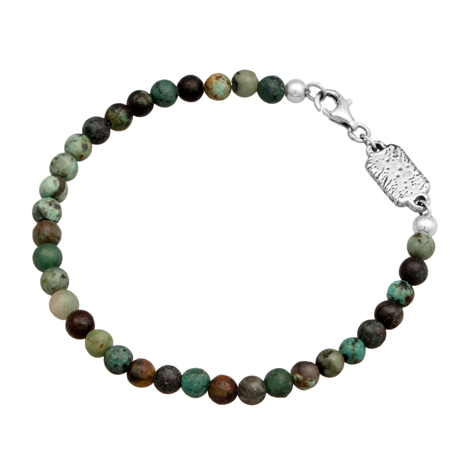 Grün - HAZE & GLORY | Türkis Ozean Silber Armband