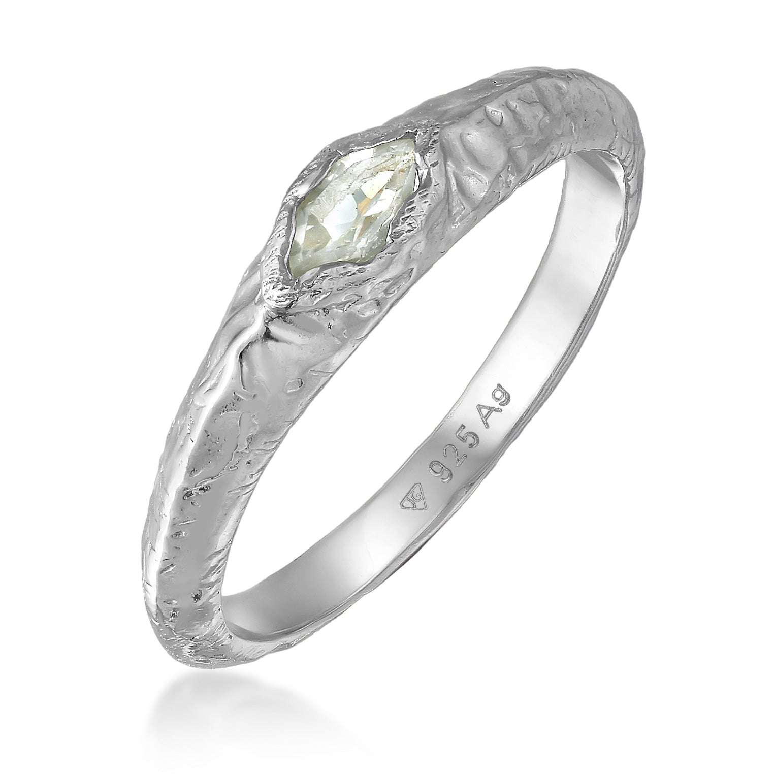 Silber - HAZE & GLORY | Marquise Amethyst Love Ring