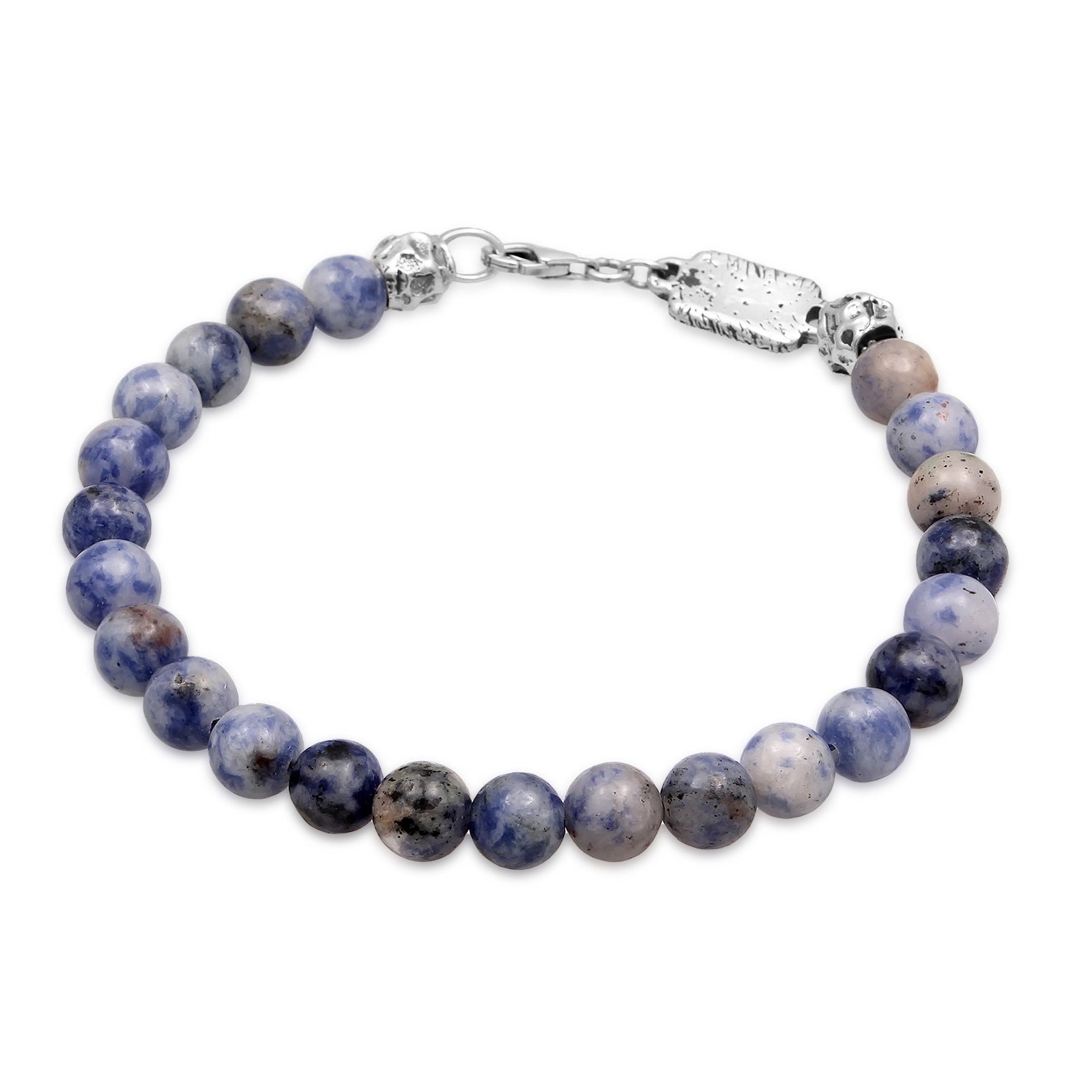 Blau - HAZE & GLORY | Blue Atlantic Edelstein Perlenarmband