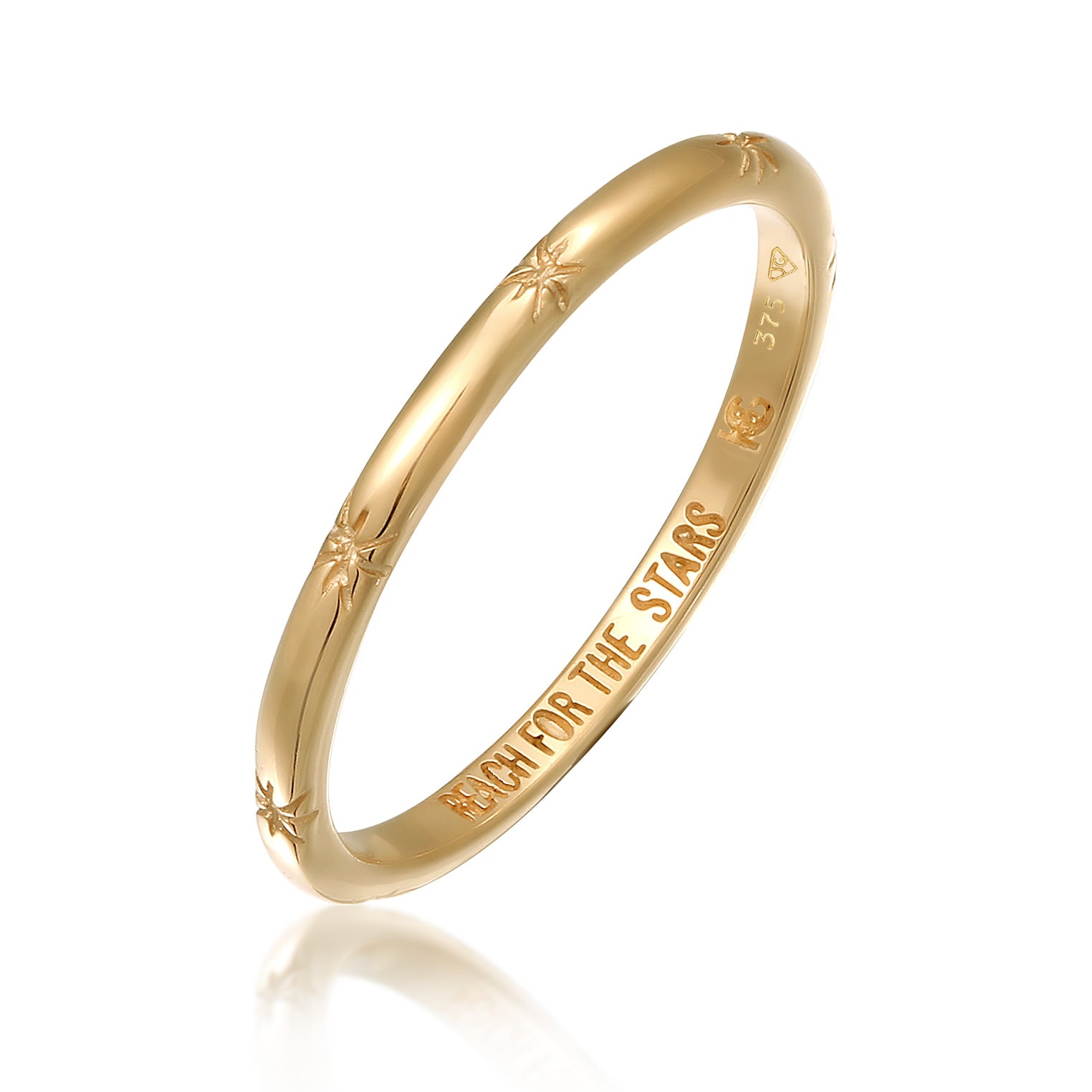 Gold - HAZE & GLORY | My dainty Star Echtgold Ring