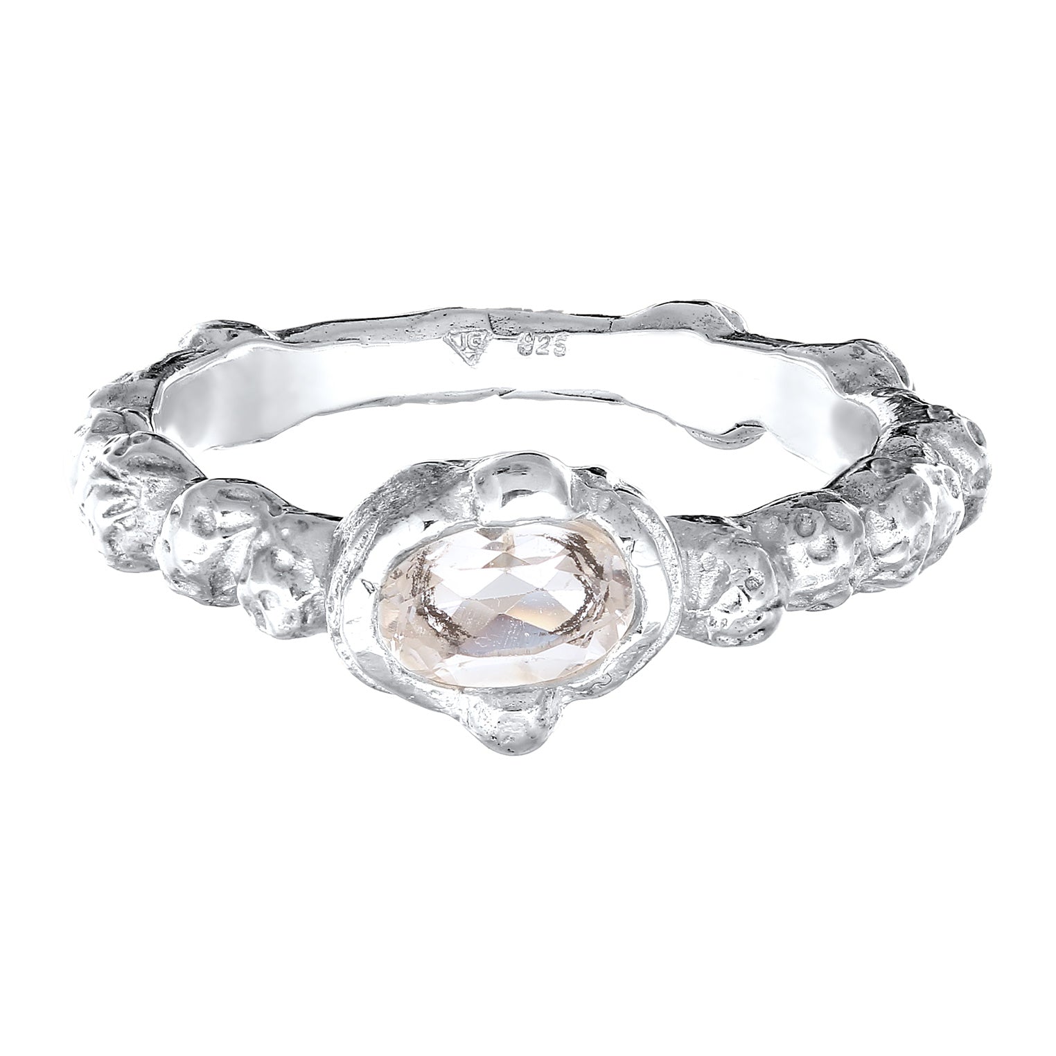 Silber - HAZE & GLORY | Topas Swirly Ring