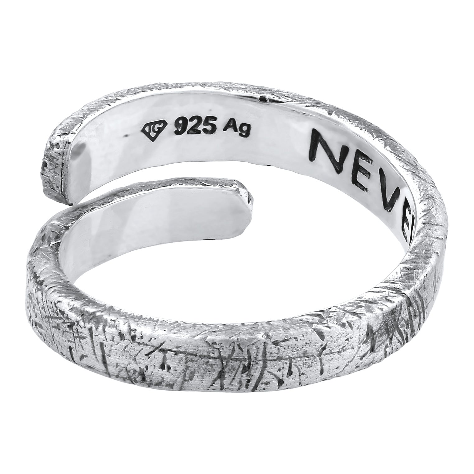 Silber - HAZE & GLORY | Never Give Up Ring