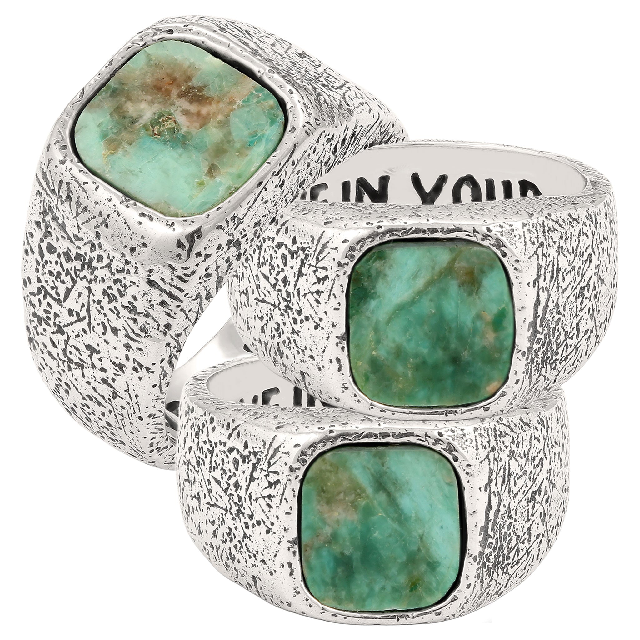 Silber - HAZE & GLORY | Earthly Türkis Siegelring