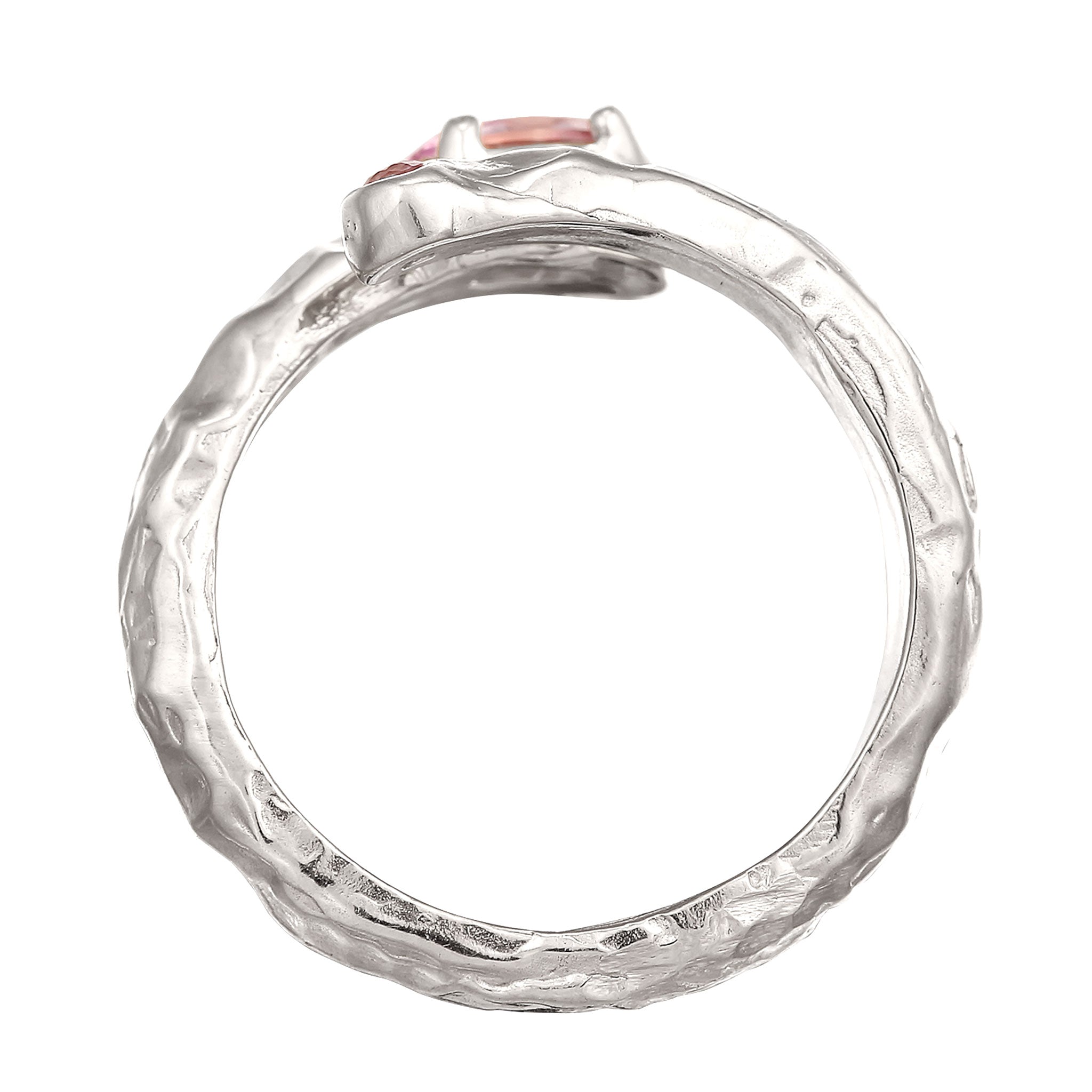 Silber - HAZE & GLORY | Saphir Hommage Wrap Ring