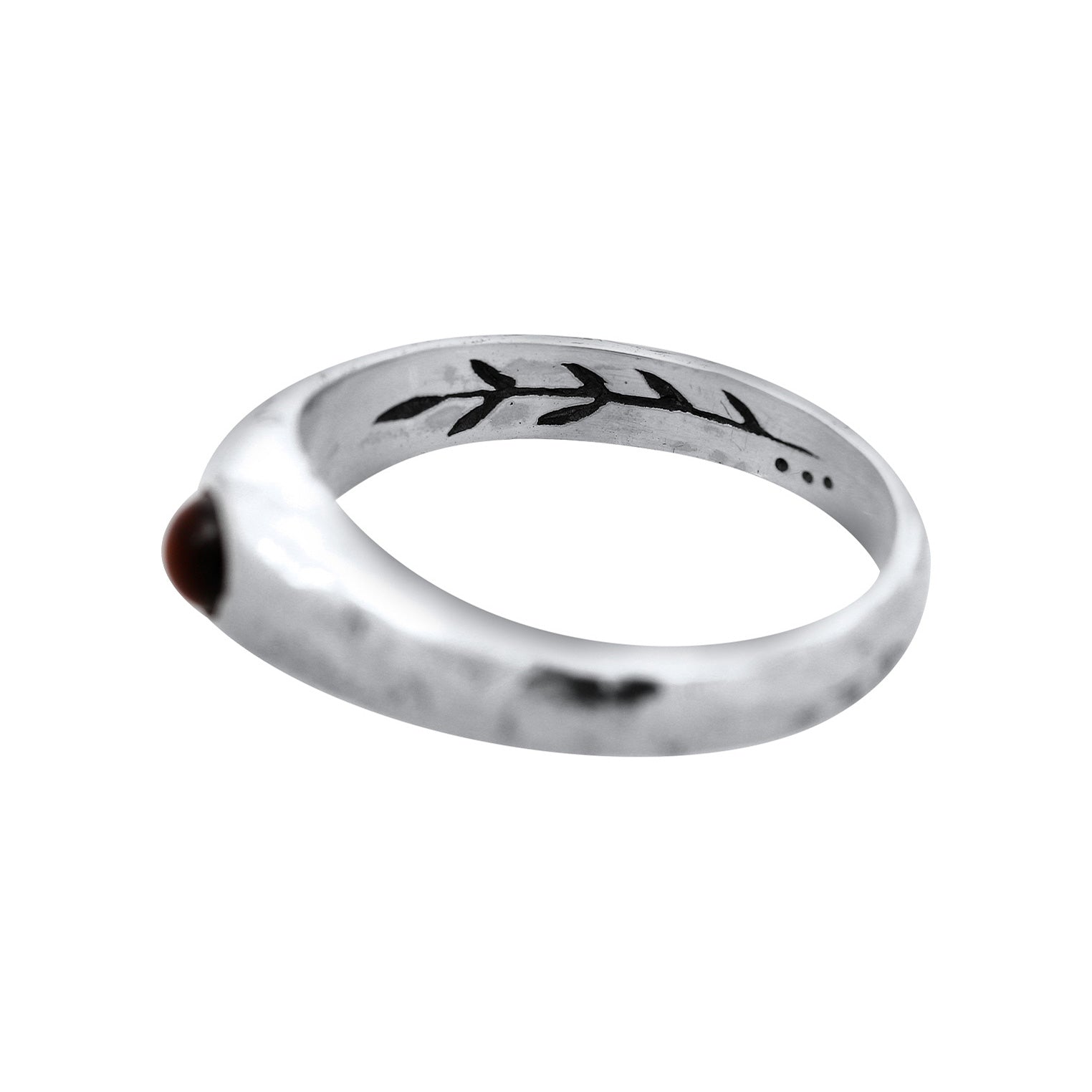 Silber - HAZE & GLORY | Cast Away Ring - Tigerauge