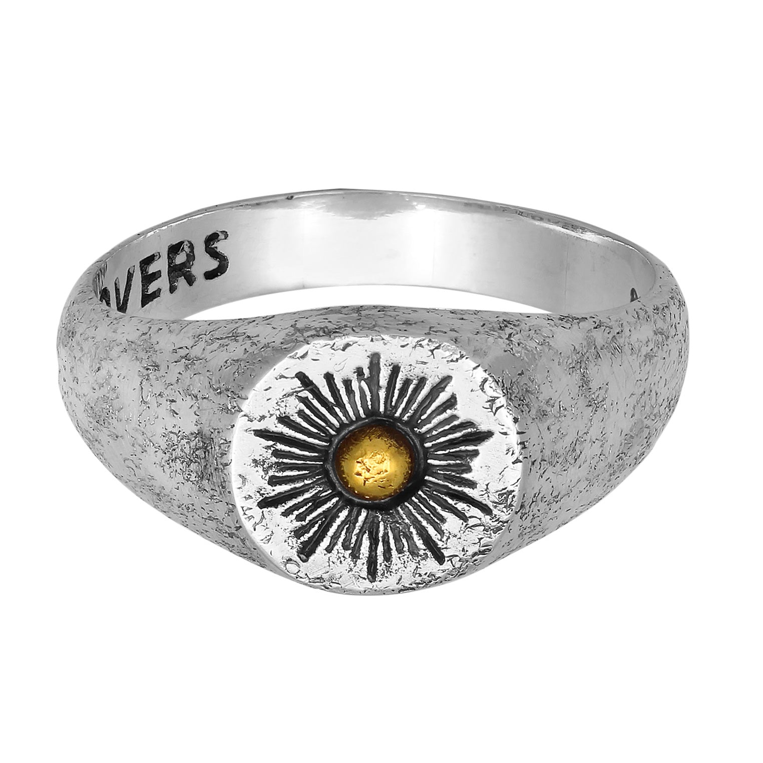 The Sun Lovers Ring, silver