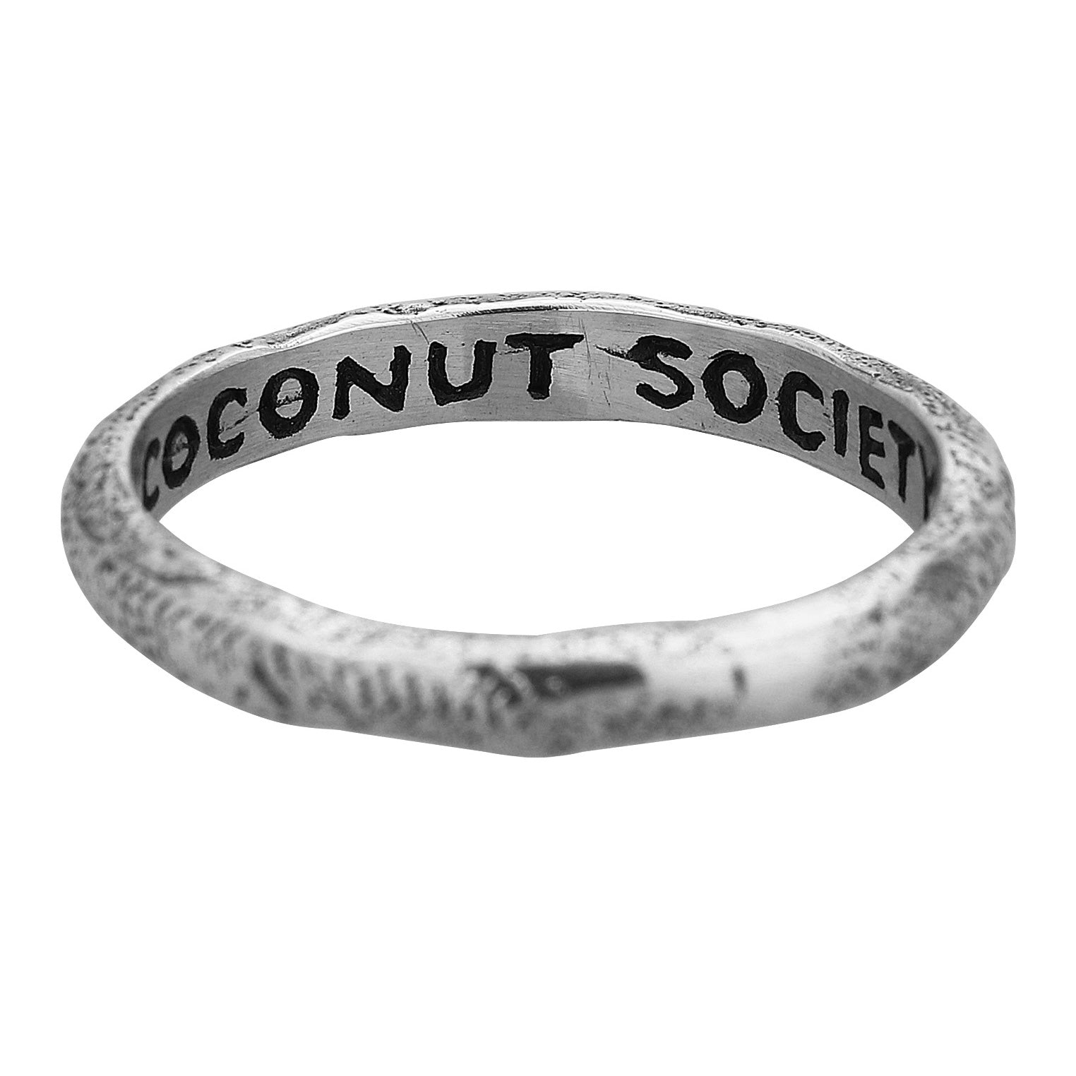 Silber - HAZE & GLORY | Coconut Society Stacking Ring