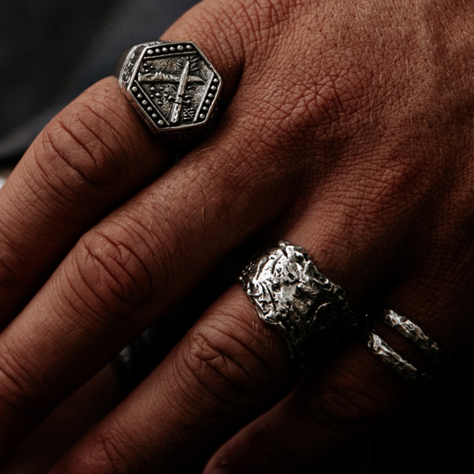 Silber - HAZE & GLORY | The Dagger Ring