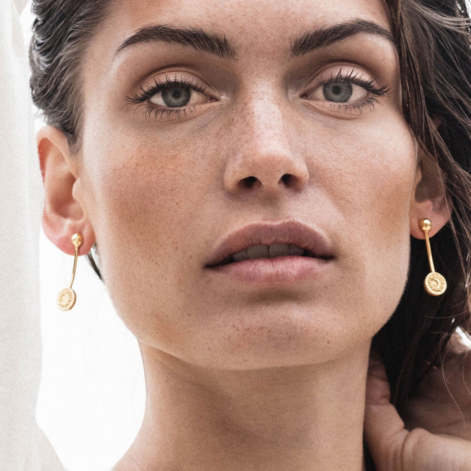 Gold - HAZE & GLORY | Sacred Sun Ohrringe, gold