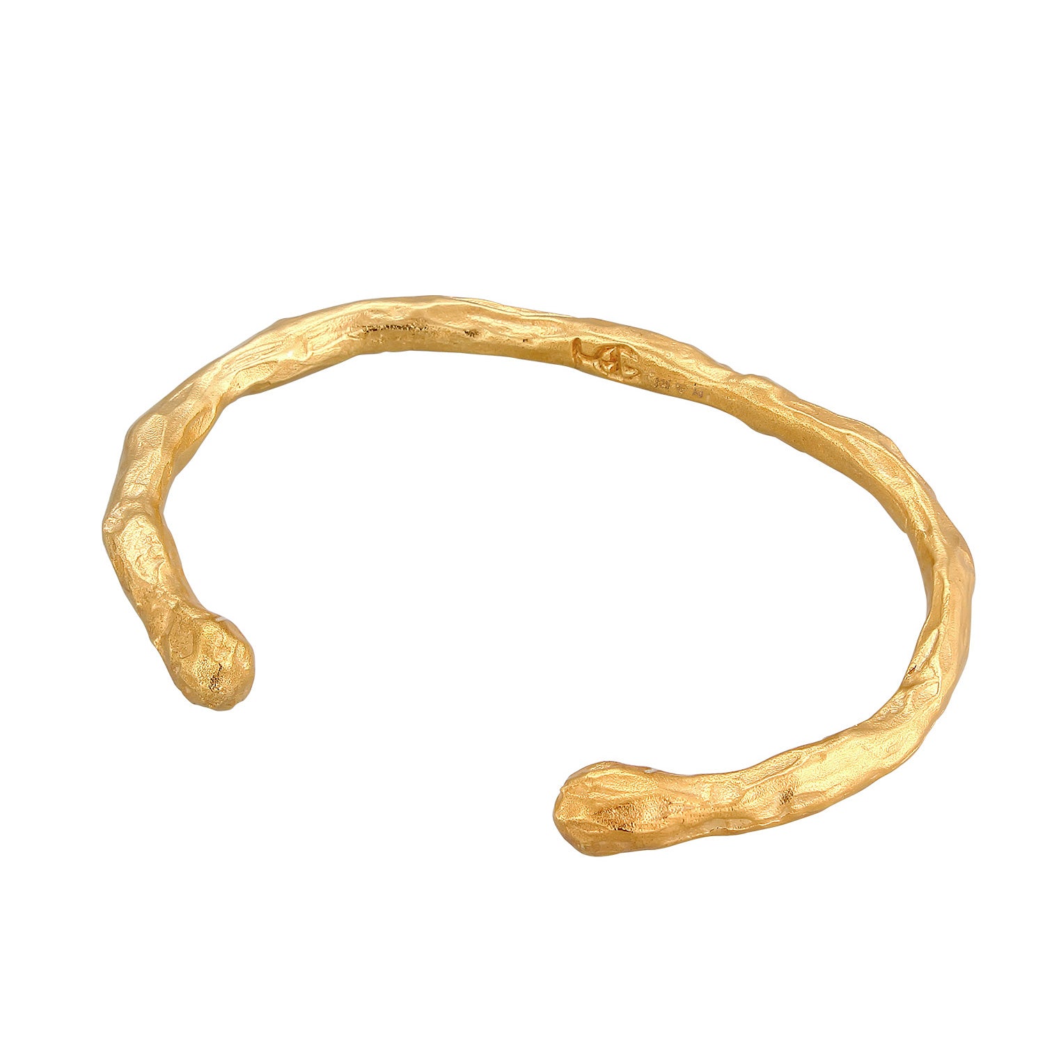 Gold - HAZE & GLORY | Bones Armreif, gold