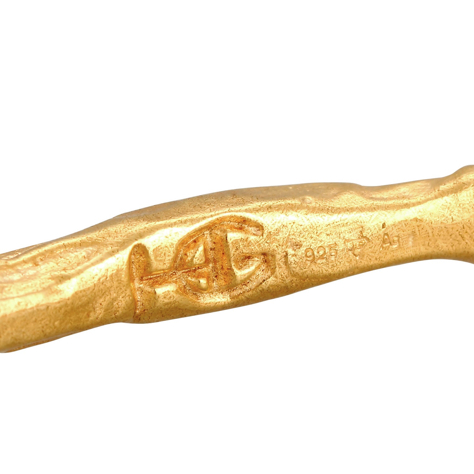 Gold - HAZE & GLORY | Bones Armreif, gold