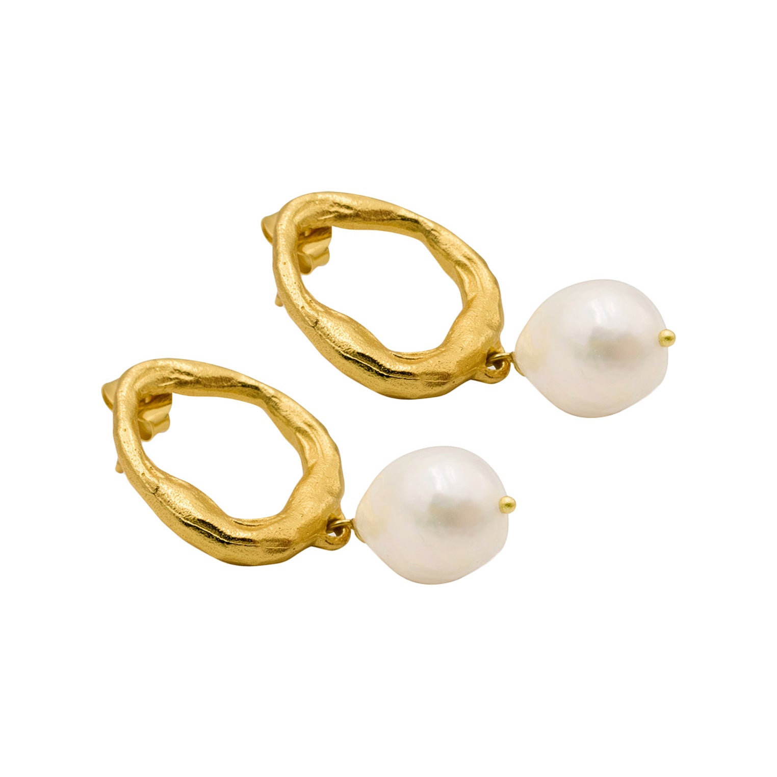 Gold - HAZE & GLORY | La Pearl Ohrringe, gold