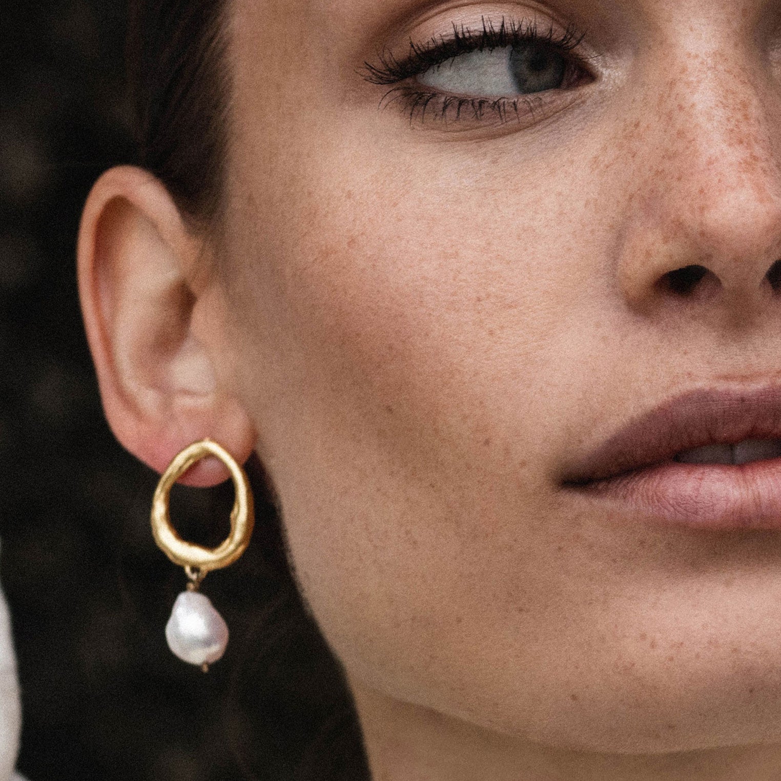 Gold - HAZE & GLORY | La Pearl Ohrringe, gold