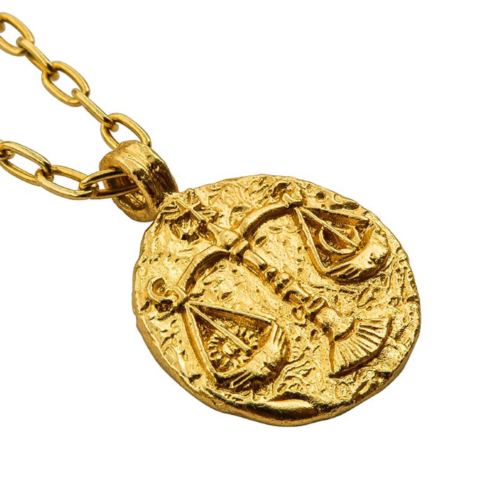 Gold - HAZE & GLORY | Gold Tierkreiszeichen Halskette - Waage