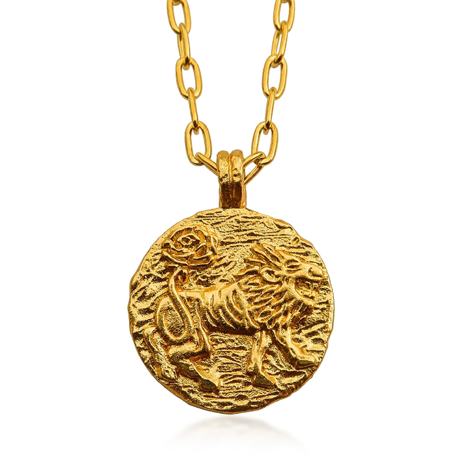 Gold - HAZE & GLORY | Gold Tierkreiszeichen Halskette - Löwe