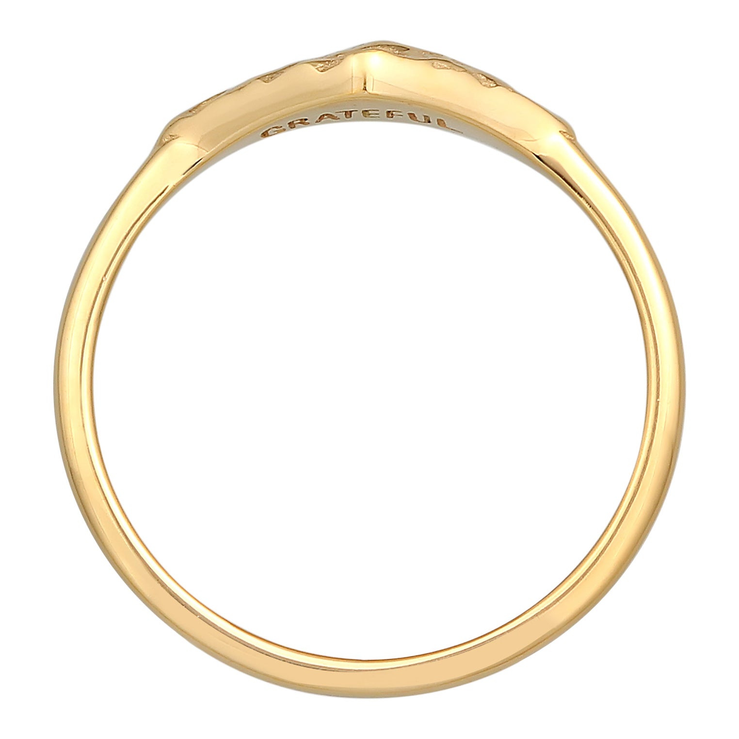 Gold - HAZE & GLORY | Gratitude Echtgold Ring