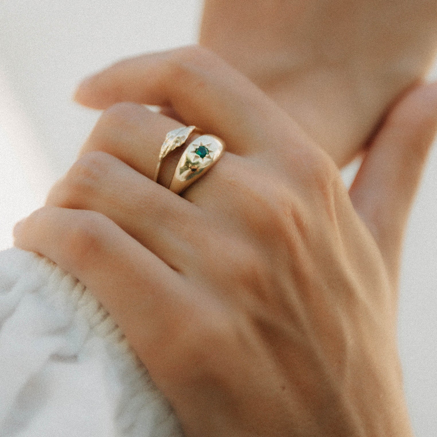 Gold - HAZE & GLORY | Gratitude Echtgold Ring