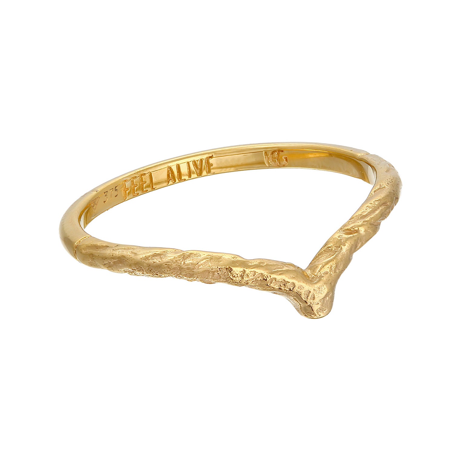Gold - HAZE & GLORY | Feel Alive Echtgold Ring