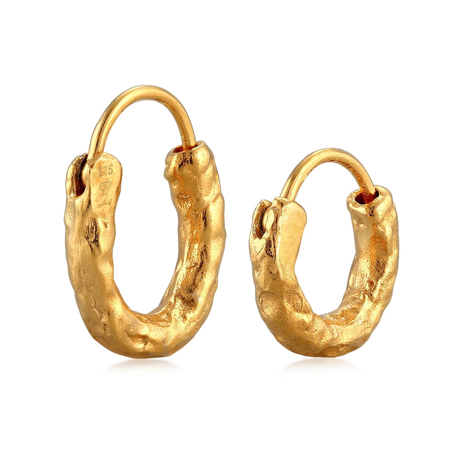 Starter hoop earrings set
