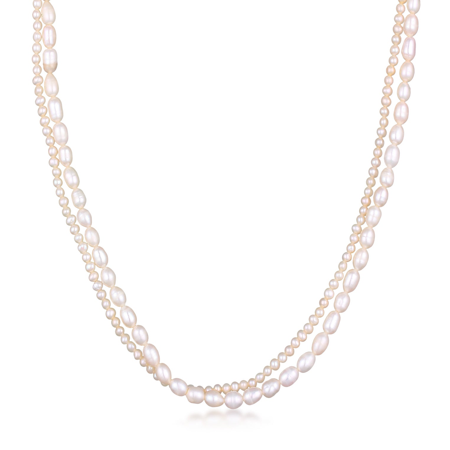 Gold - HAZE & GLORY | Artic Perlenkette 925 Silber vergoldet