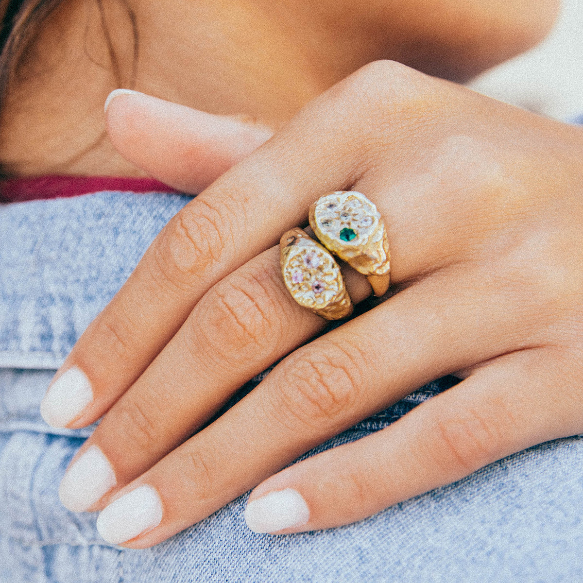 Gold - HAZE & GLORY | Clementine Echtgold Ring