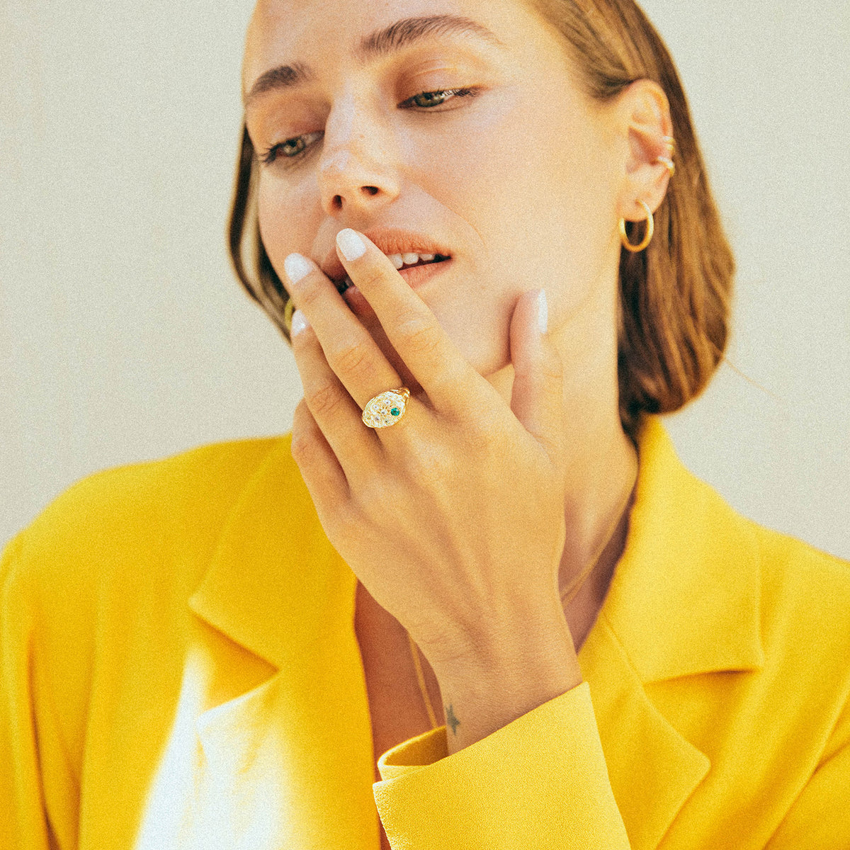 Gold - HAZE & GLORY | Clementine Echtgold Ring