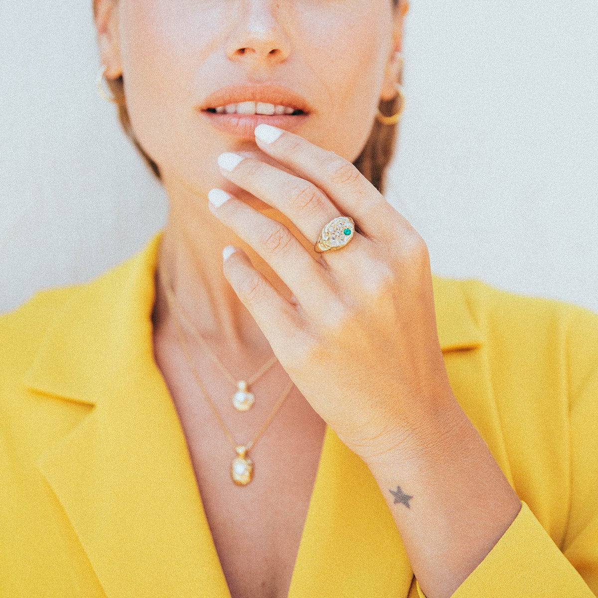 Gold - HAZE & GLORY | Clementine Echtgold Ring