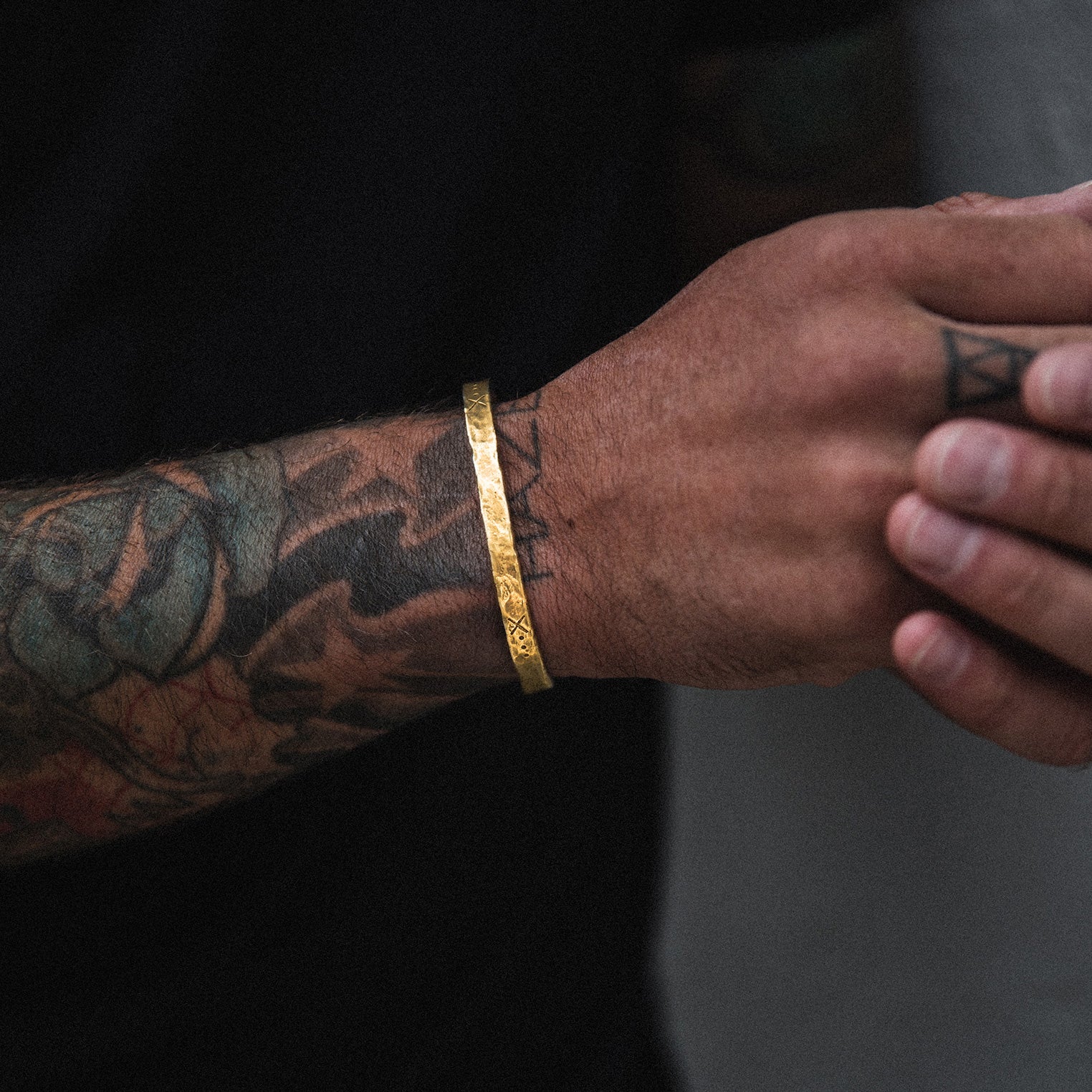 Gold - HAZE & GLORY | The Salvation Armreif Vergoldet