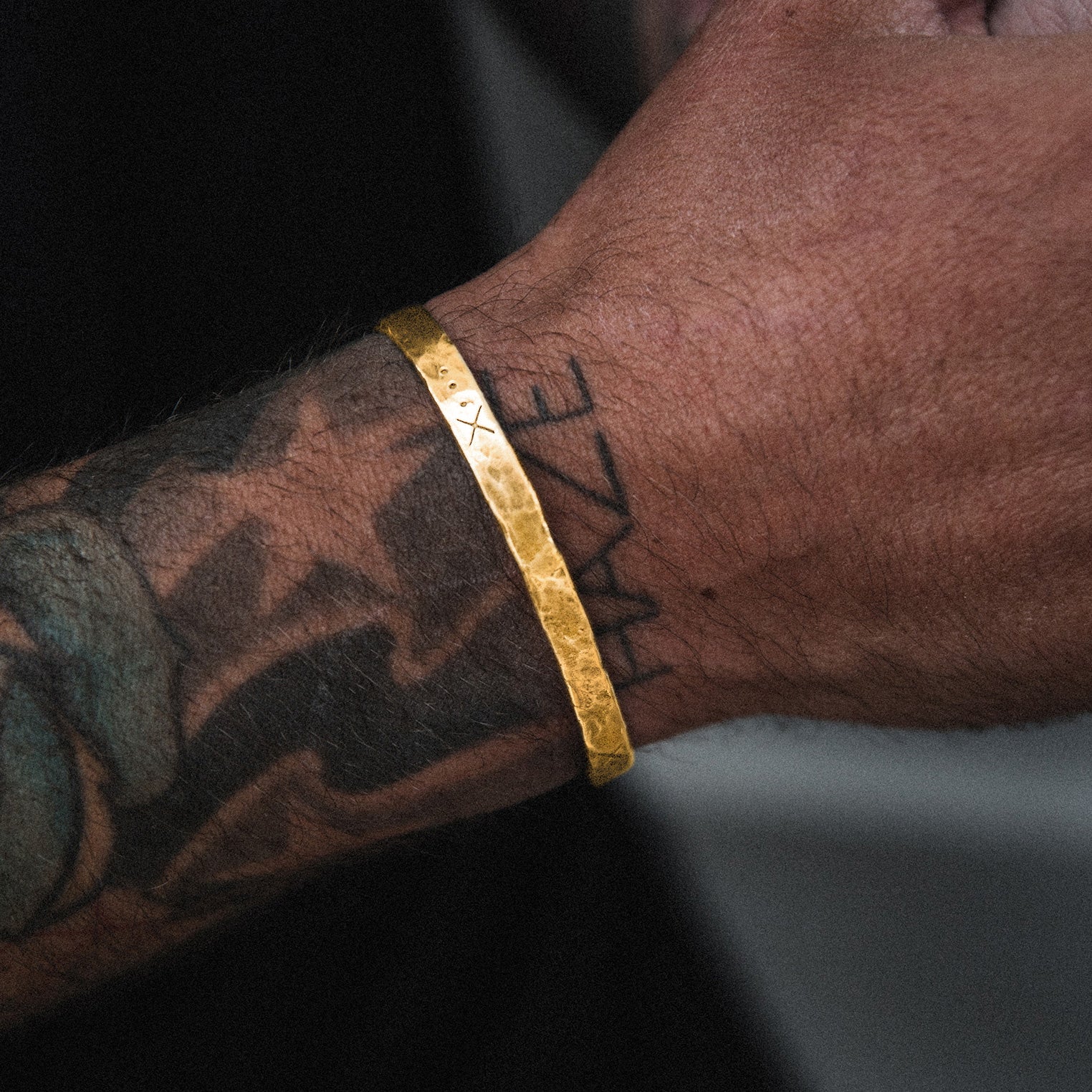 Gold - HAZE & GLORY | The Salvation Armreif Vergoldet